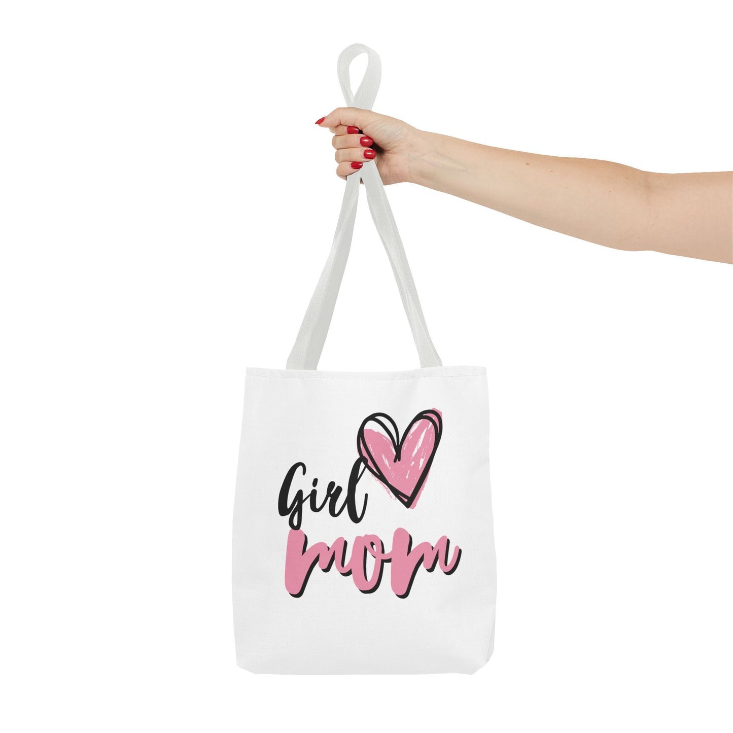 Girl Mom Tote Bag - Stylish Everyday Tote for Proud Moms