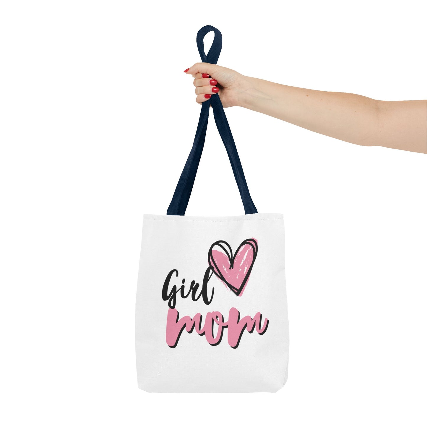 Girl Mom Tote Bag - Stylish Everyday Tote for Proud Moms