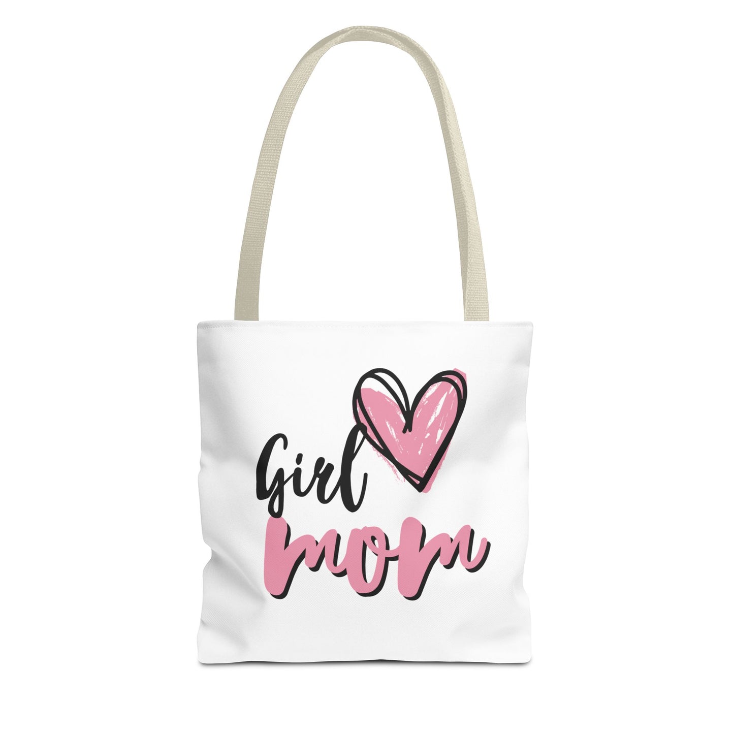 Girl Mom Tote Bag - Stylish Everyday Tote for Proud Moms