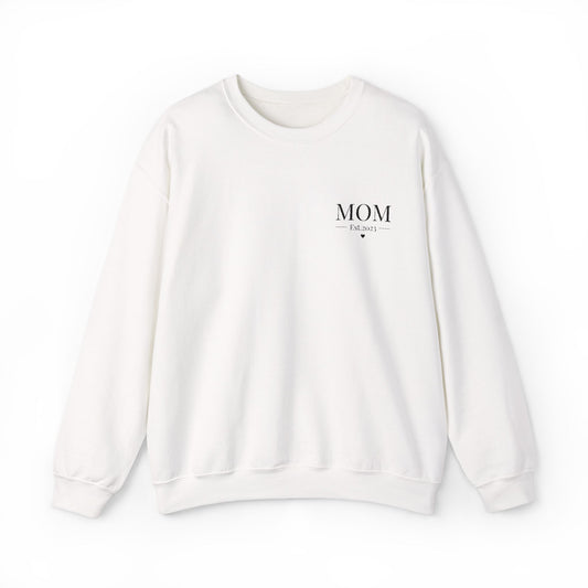 Mom Life Crewneck Sweatshirt - Cozy Unisex Pullover for Mother's Day