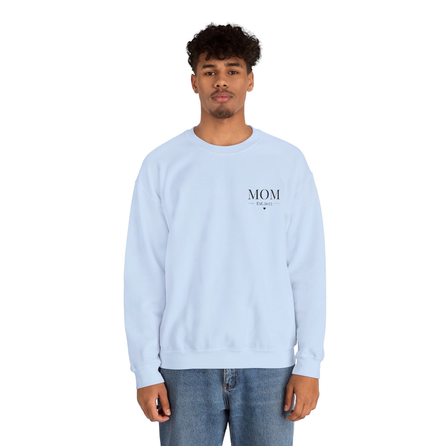Mom Life Crewneck Sweatshirt - Cozy Unisex Pullover for Mother's Day