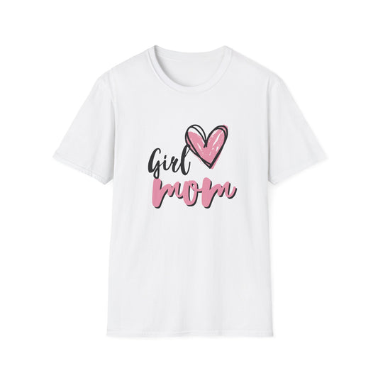 Girl Love Mom T-Shirt | Unisex Softstyle Tee for Mother's Day