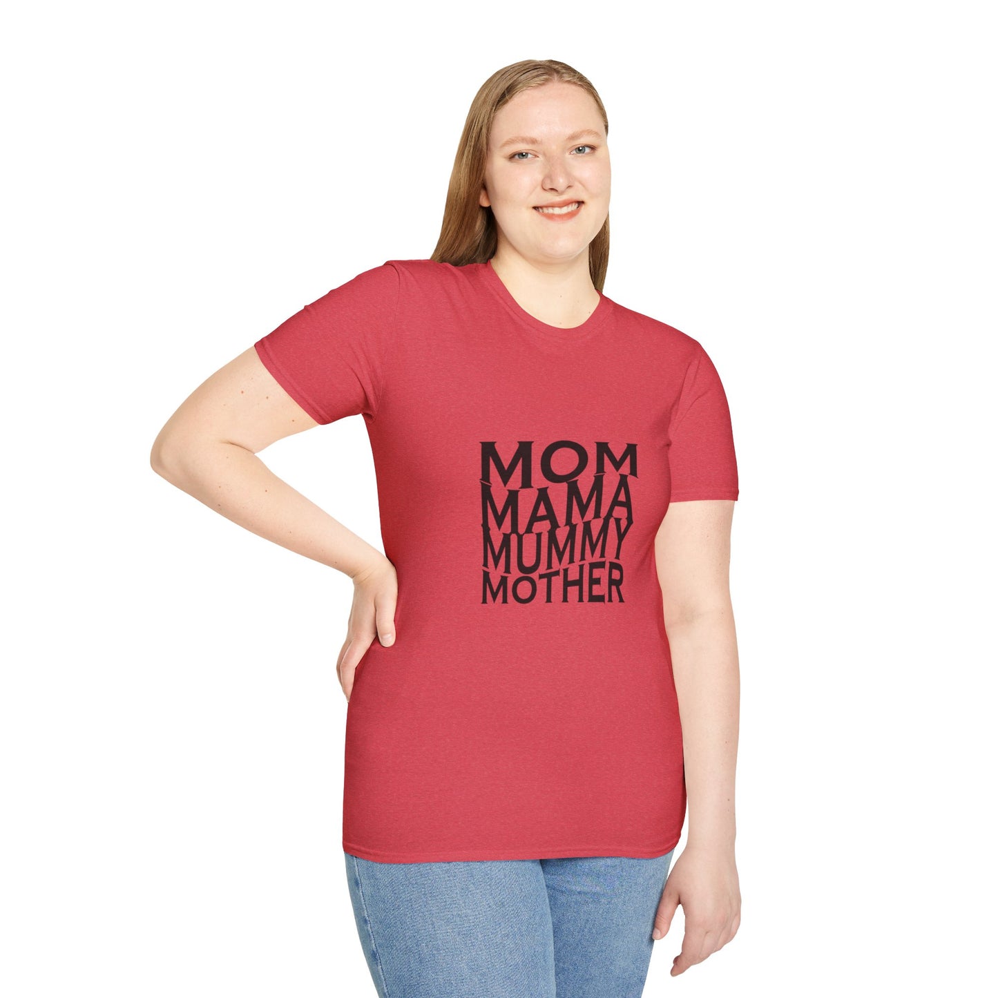 Mom-Inspired Unisex Softstyle T-Shirt | Perfect Gift for Mothers