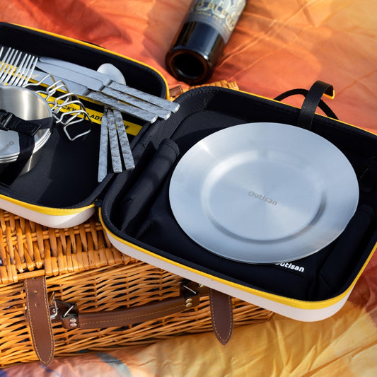 Picnic Camping Outdoor Dining Set Storage Bag