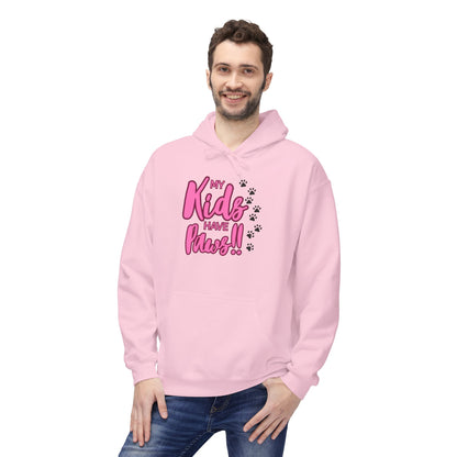 Unisex Midweight Softstyle Fleece Hoodie My Kids have Paws