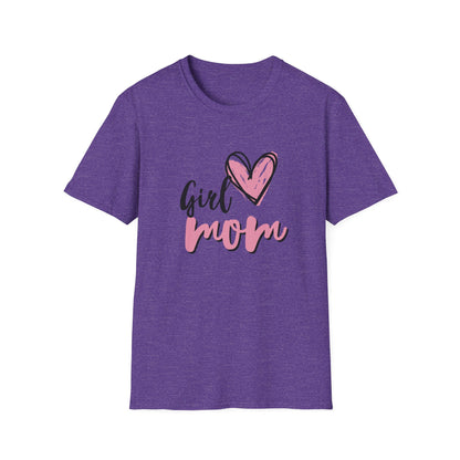 Girl Love Mom T-Shirt | Unisex Softstyle Tee for Mother's Day