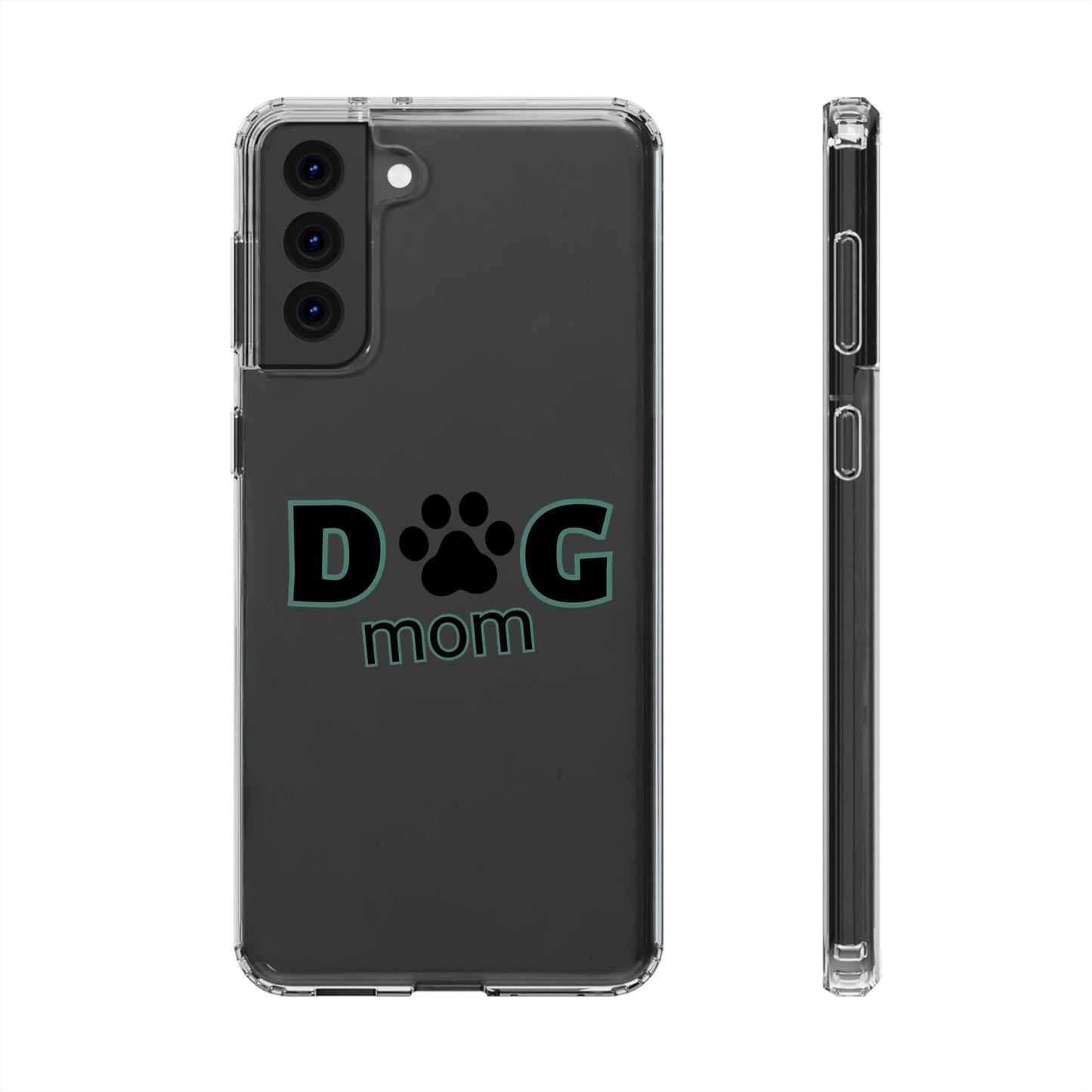 Dog Mom Clear Phone Case - Perfect Gift for Pet Lovers