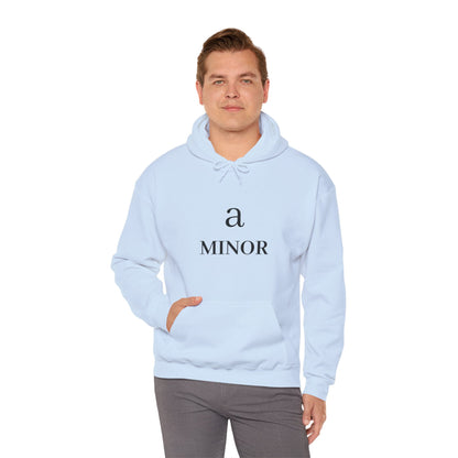Unisex Heavy Blend Hoodie - 'a minor'  Design