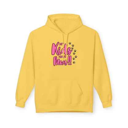 Unisex Midweight Softstyle Fleece Hoodie My Kids have Paws