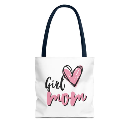 Girl Mom Tote Bag - Stylish Everyday Tote for Proud Moms