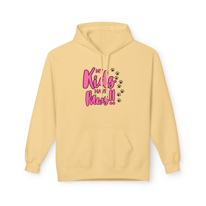 Unisex Midweight Softstyle Fleece Hoodie My Kids have Paws
