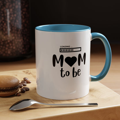 Mom To Be Accent Coffee Mug - Perfect Gift for Expecting Mothers