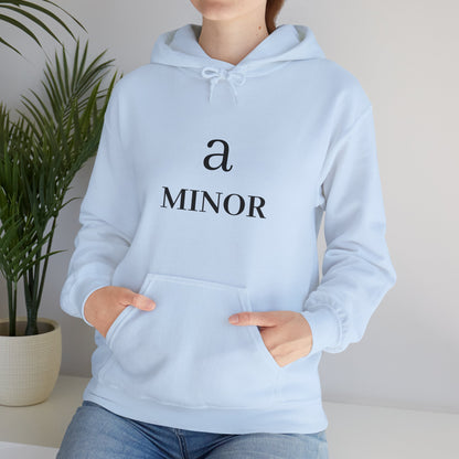 Unisex Heavy Blend Hoodie - 'a minor'  Design