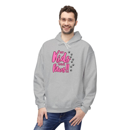 Unisex Midweight Softstyle Fleece Hoodie My Kids have Paws