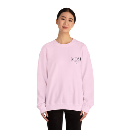 Mom Life Crewneck Sweatshirt - Cozy Unisex Pullover for Mother's Day