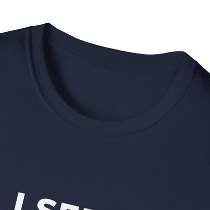 I See No Good Reason to Act my Age Playful Quote T-Shirt for Fun-Loving Adults, Birthday Gift, Casual Wear, Humor Tee, Unisex Graphic Top