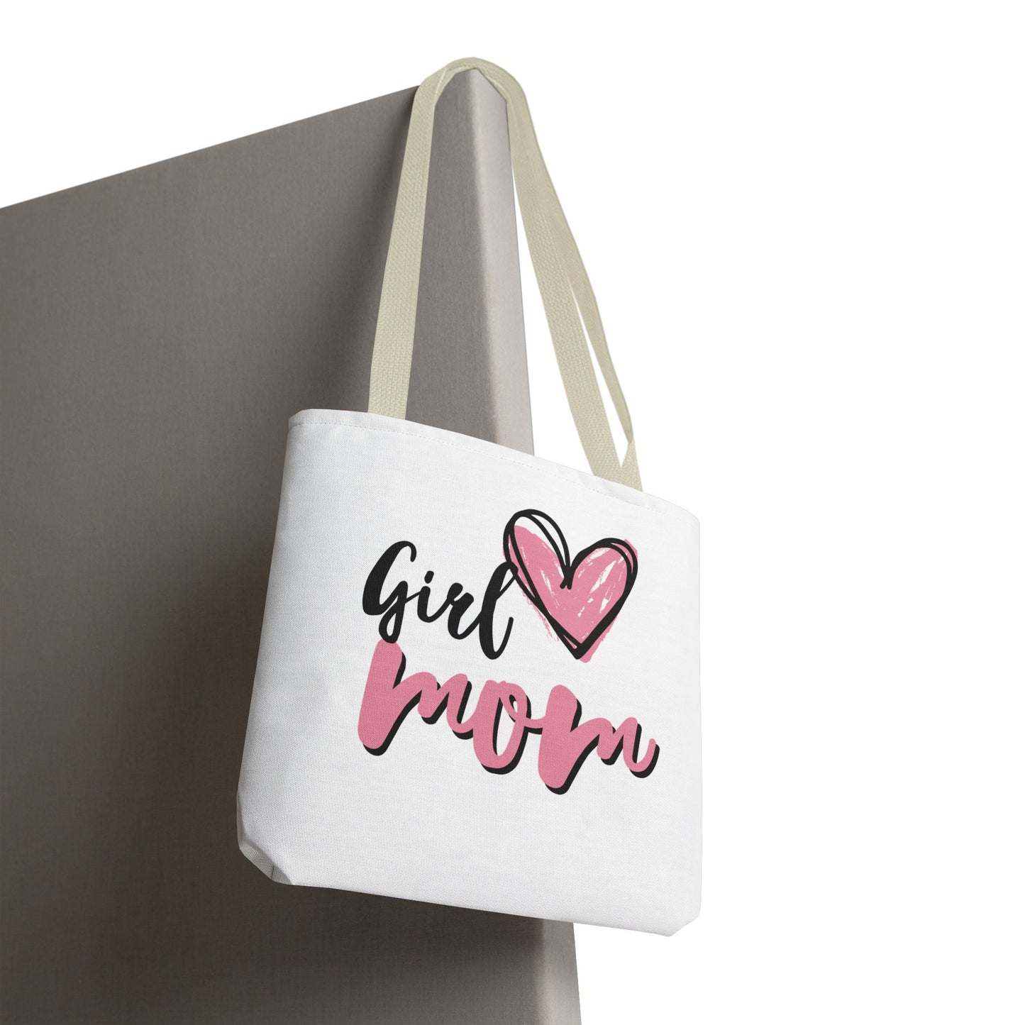 Girl Mom Tote Bag - Stylish Everyday Tote for Proud Moms
