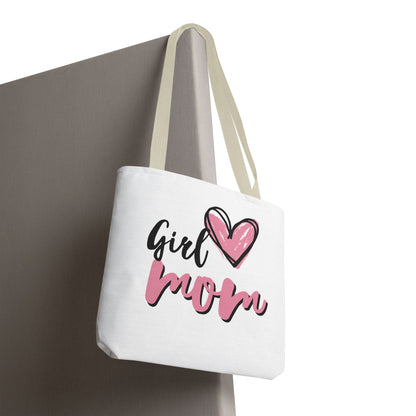 Girl Mom Tote Bag - Stylish Everyday Tote for Proud Moms
