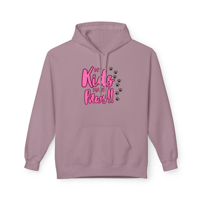 Unisex Midweight Softstyle Fleece Hoodie My Kids have Paws