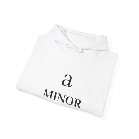 Unisex Heavy Blend Hoodie - 'a minor'  Design