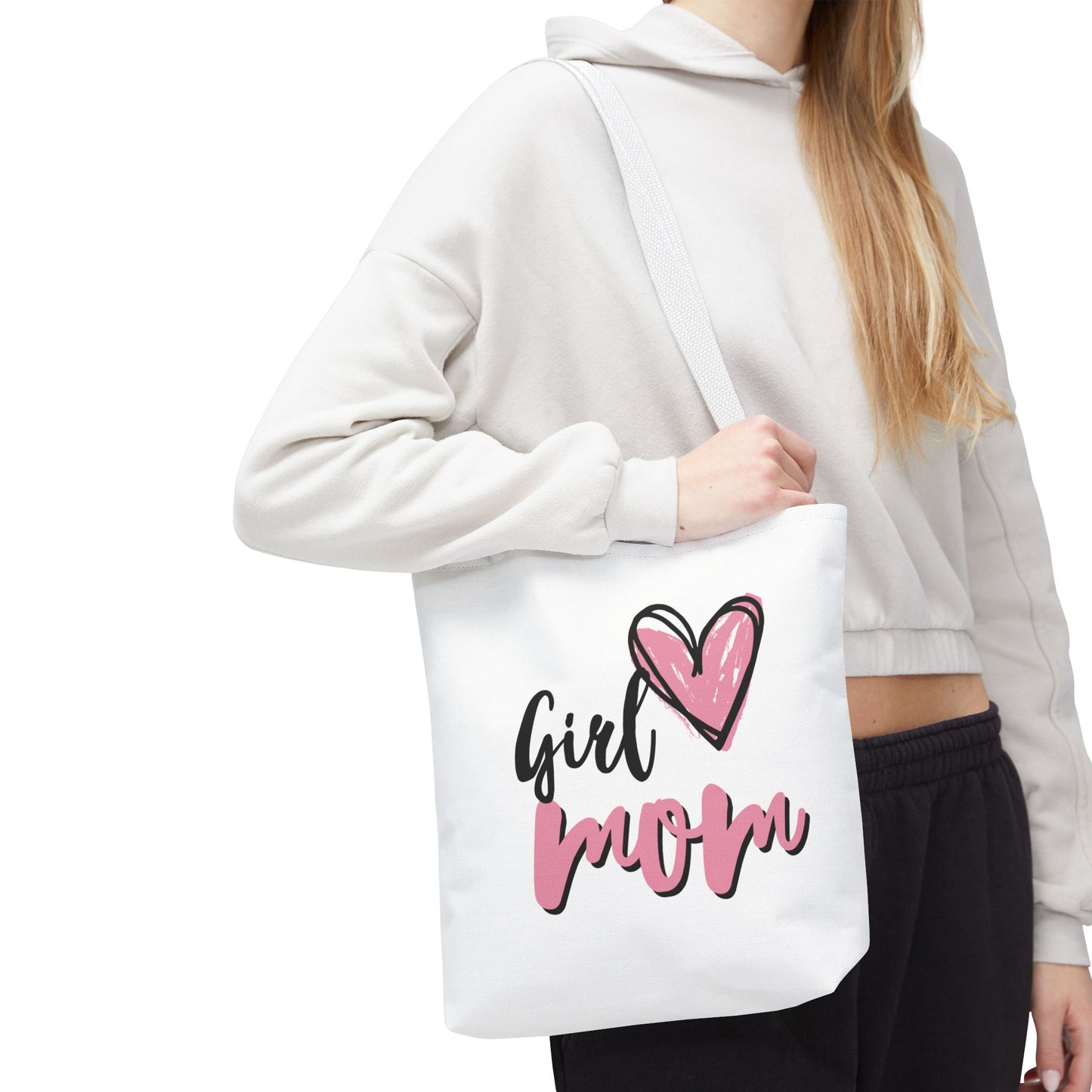 Girl Mom Tote Bag - Stylish Everyday Tote for Proud Moms