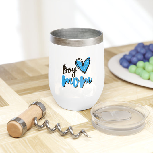Chill Wine Tumbler for Boy Moms - Stylish Insulated Drinkware