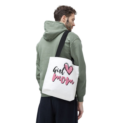 Girl Mom Tote Bag - Stylish Everyday Tote for Proud Moms