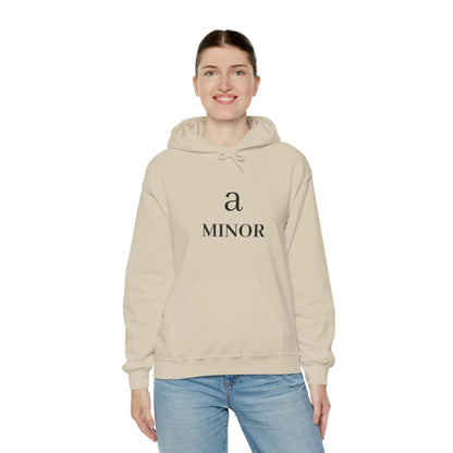 Unisex Heavy Blend Hoodie - 'a minor'  Design