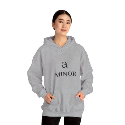 Unisex Heavy Blend Hoodie - 'a minor'  Design