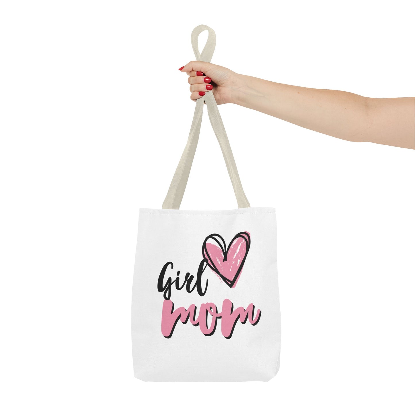 Girl Mom Tote Bag - Stylish Everyday Tote for Proud Moms