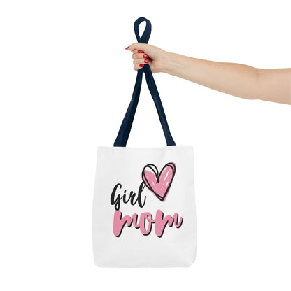 Girl Mom Tote Bag - Stylish Everyday Tote for Proud Moms