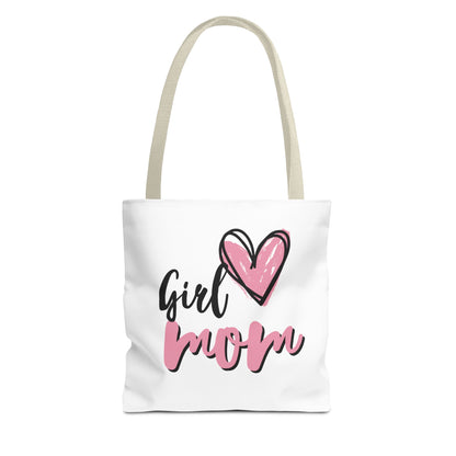 Girl Mom Tote Bag - Stylish Everyday Tote for Proud Moms