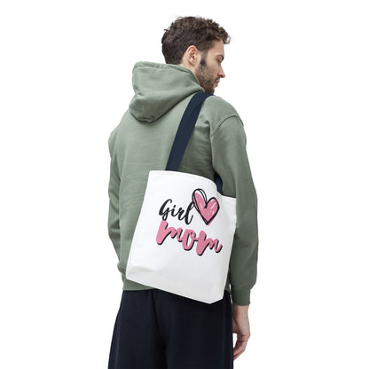 Girl Mom Tote Bag - Stylish Everyday Tote for Proud Moms