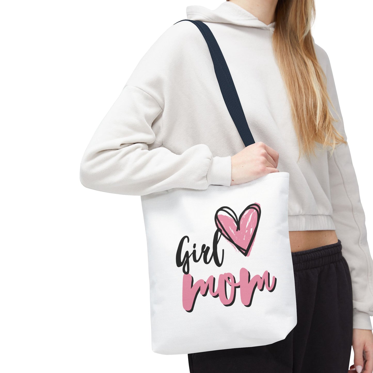 Girl Mom Tote Bag - Stylish Everyday Tote for Proud Moms