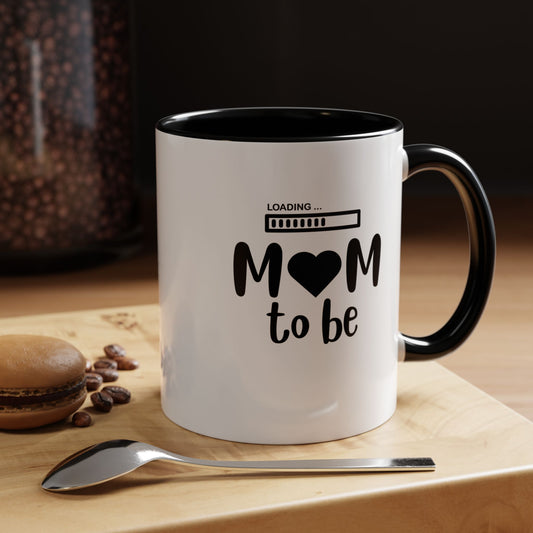 Mom To Be Accent Coffee Mug - Perfect Gift for Expecting Mothers