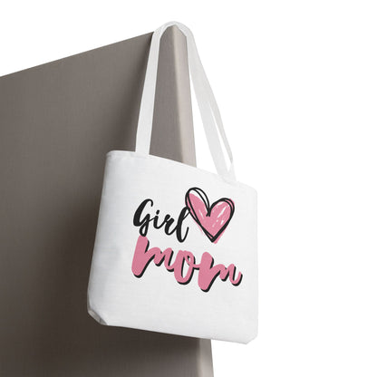 Girl Mom Tote Bag - Stylish Everyday Tote for Proud Moms