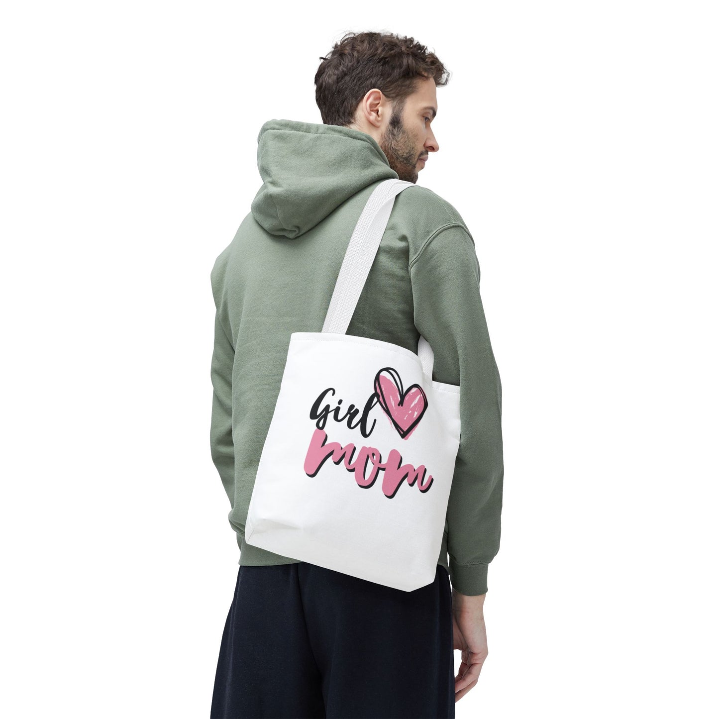 Girl Mom Tote Bag - Stylish Everyday Tote for Proud Moms