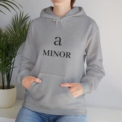 Unisex Heavy Blend Hoodie - 'a minor'  Design