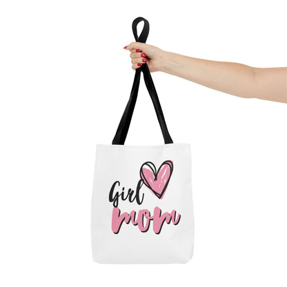 Girl Mom Tote Bag - Stylish Everyday Tote for Proud Moms