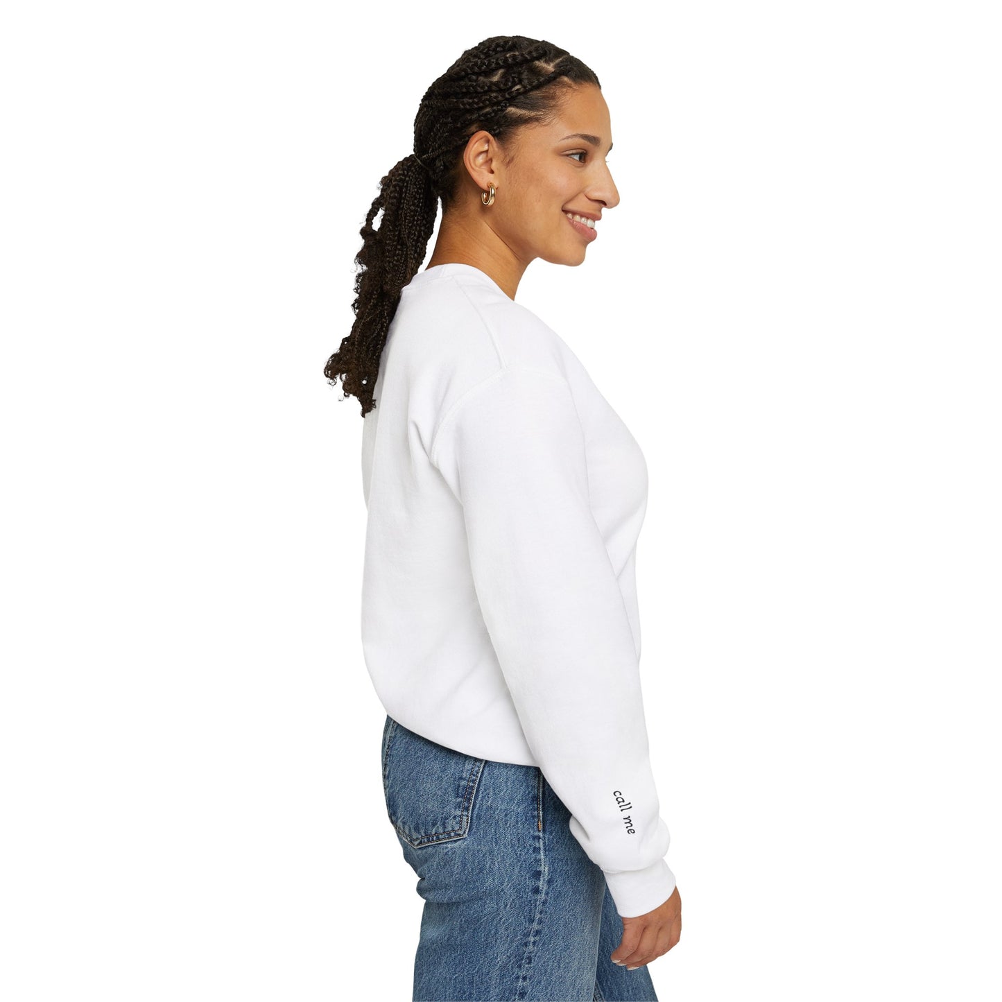 Single AF Heart Sweatshirt - Unisex Heavy Blend™ Crewneck