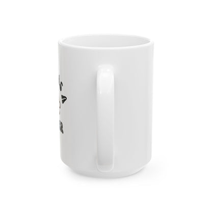 Ceramic Mug, Tired as a Mother Gift (11oz, 15oz)