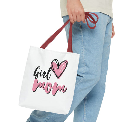 Girl Mom Tote Bag - Stylish Everyday Tote for Proud Moms