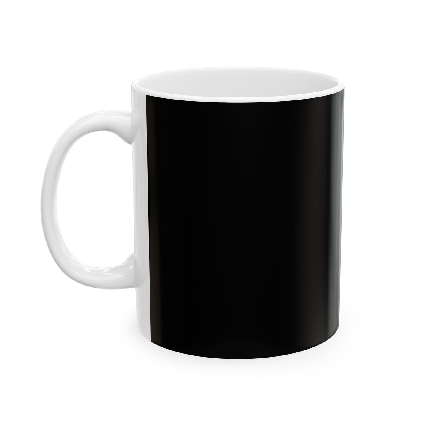 Super Mom Ceramic Mug - Fun Black Coffee Cup for Mothers, 11oz & 15oz