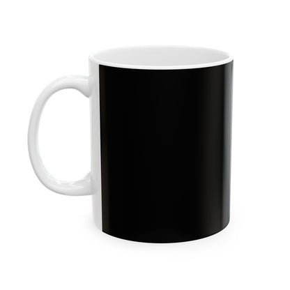 Super Mom Ceramic Mug - Fun Black Coffee Cup for Mothers, 11oz & 15oz