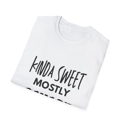 Kinda Sweet Mostly Savage Unisex T-Shirt, Funny Tee, Gift for Her, Casual Outfit, Birthday Gift, Everyday Wear