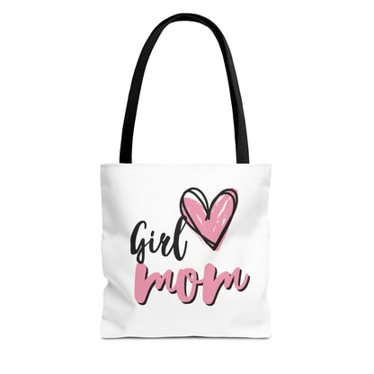 Girl Mom Tote Bag - Stylish Everyday Tote for Proud Moms