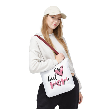 Girl Mom Tote Bag - Stylish Everyday Tote for Proud Moms