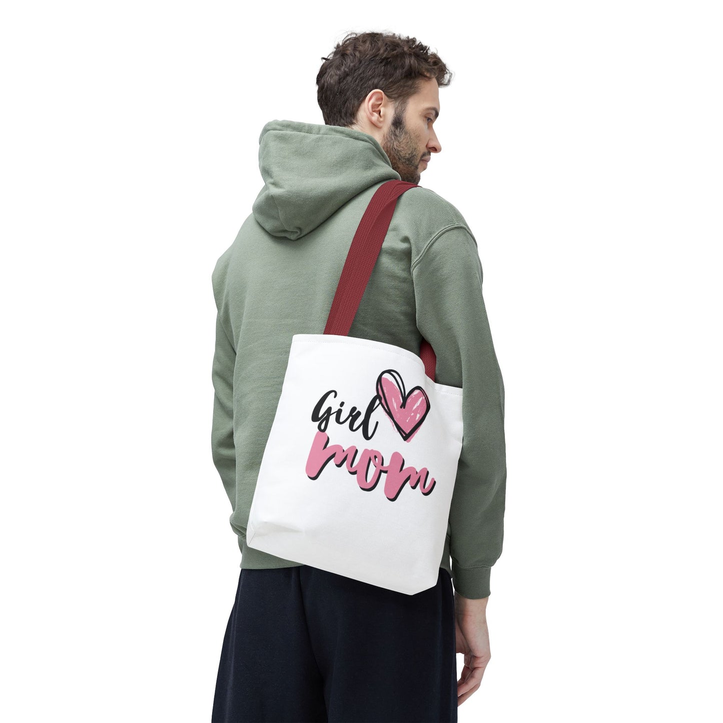 Girl Mom Tote Bag - Stylish Everyday Tote for Proud Moms