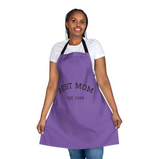 Mom's Kitchen Apron - Best Mom Established 1995