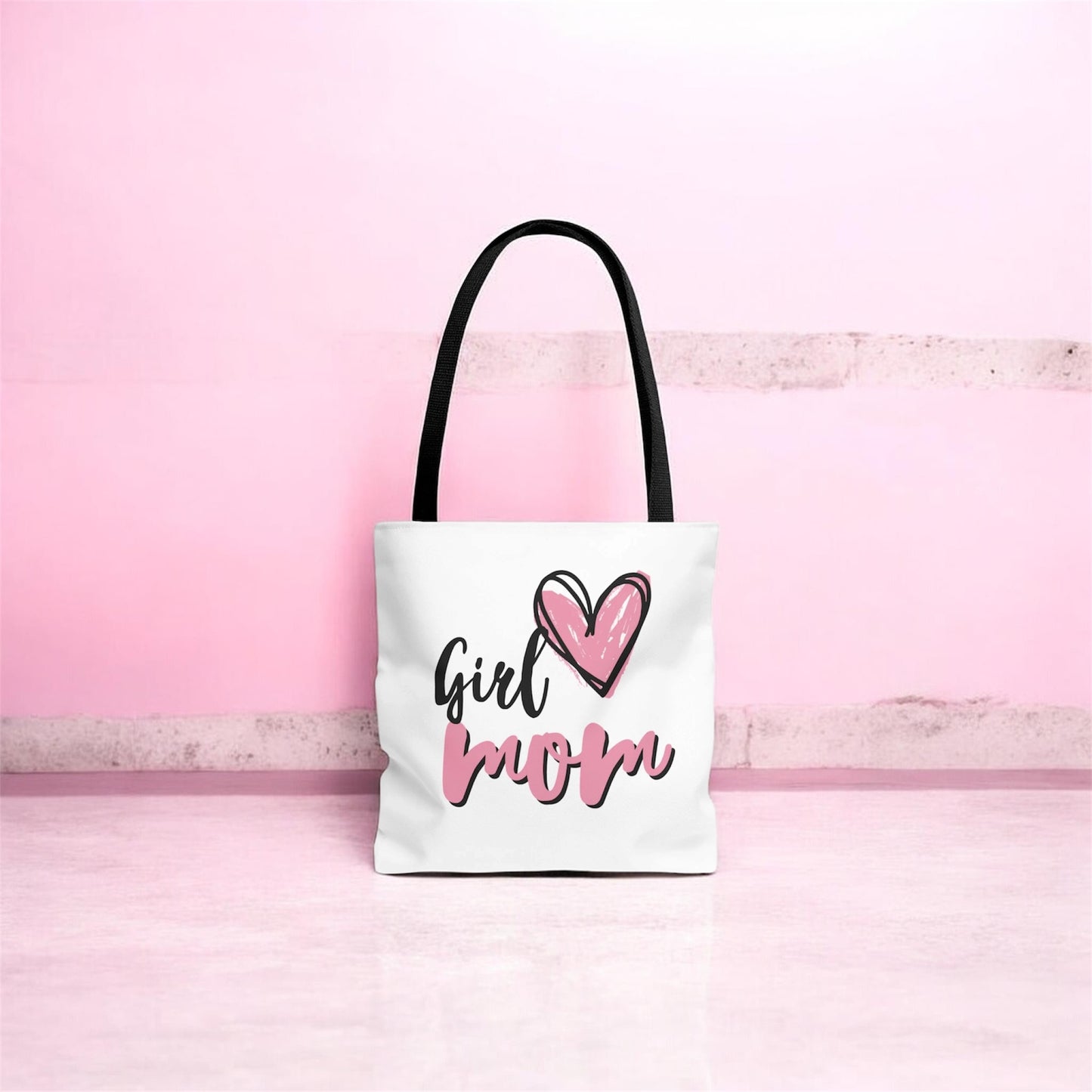Girl Mom Tote Bag - Stylish Everyday Tote for Proud Moms